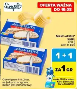 Carrefour Masto ekstra SIMPL oferta