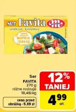 Carrefour Ser Favita sałatko - kanapkowy oferta
