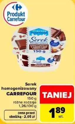 Carrefour Serek homogenizowany CARREFOUR oferta