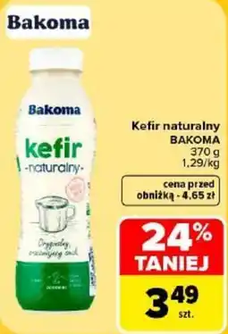 Carrefour Kefir naturalny BAKOMA oferta