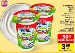 Carrefour Smietanka Primo Zott oferta