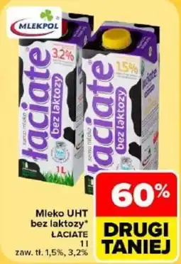 Carrefour Mleko UHT bez laktozy Łaciate oferta