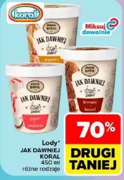 Carrefour Lody Jak dawniej koral oferta