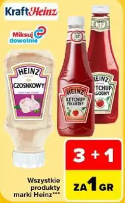 Carrefour Ketchup Pikantny Heinz oferta
