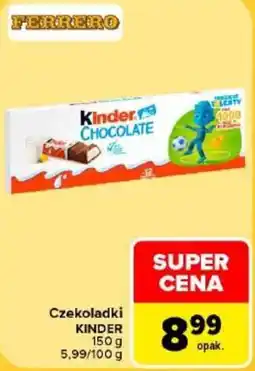Carrefour Czekoladki KINDER oferta