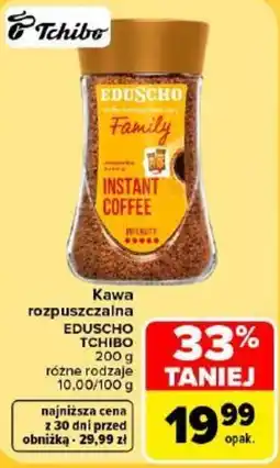 Carrefour Kawa rozpuszczalna EDUSCHO TCHIBO oferta