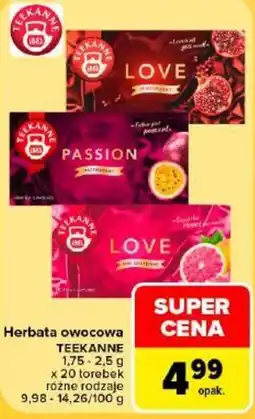 Carrefour Herbata owocowa TEEKANNE oferta