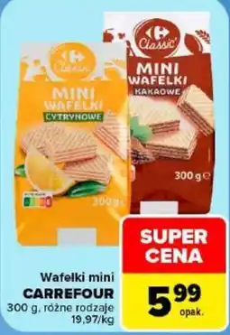 Carrefour Wafelki mini Carrefour oferta