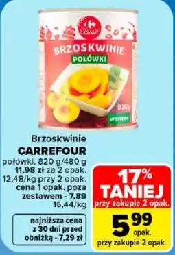 Carrefour Brzoskwinie CARREFOUR oferta