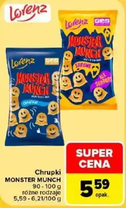 Carrefour Chrupki MONSTER MUNCH oferta