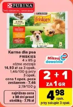 Carrefour Karma dla psa FRISKIES oferta