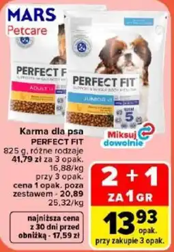 Carrefour Karma dla psa PERFECT FIT oferta