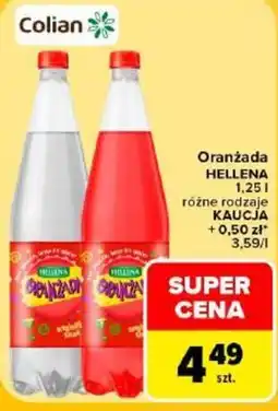 Carrefour Oranżada HELLINA oferta