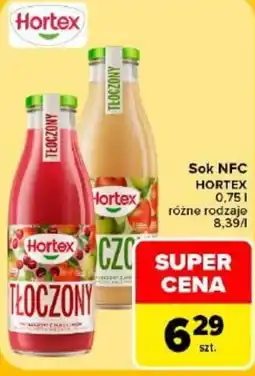 Carrefour Sok NFC Hortex tłoczony oferta