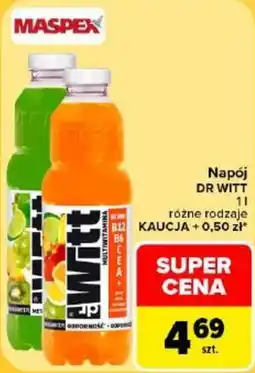 Carrefour Napój DR WITT oferta