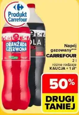 Carrefour Napój gazowany CARREFOUR oferta