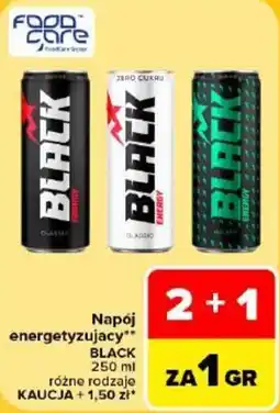 Carrefour Napój energetyzujący BLACK oferta