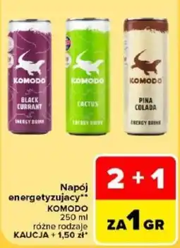 Carrefour Napój energetyzujący KOMODO oferta