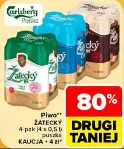Carrefour Piwo żatecký oferta