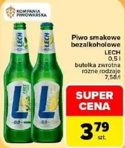 Carrefour Piwo smakowe bezalkoholowe LECH oferta