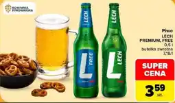 Carrefour Piwo LECH PREMIUM, FREE oferta