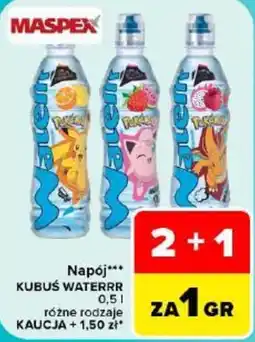 Carrefour Napój KUBUŚ WATERRR oferta