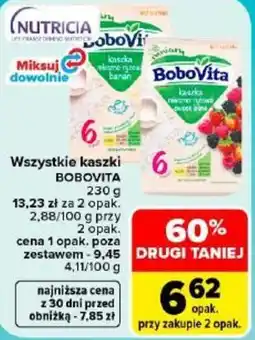 Carrefour Kaszkę BOBOVITA oferta