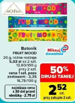 Carrefour Batonik FRUIT MOOD oferta