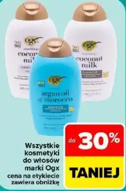 Carrefour Wszystkie kosmetyki do włosów marki Ogx oferta