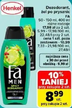 Carrefour Fa Men Spicy Bergamot oferta