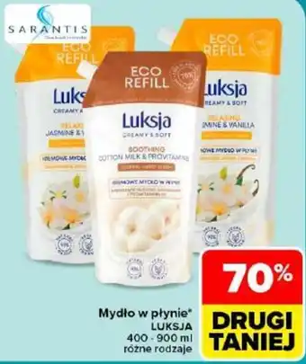 Carrefour Mydło w płynie Luksja oferta
