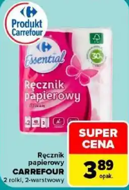 Carrefour Ręcznik papierowy Essential oferta