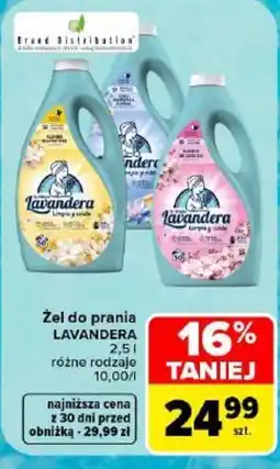 Carrefour Żel do prania LAVANDERA oferta