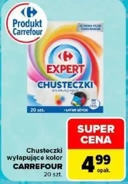 Carrefour Chusteczki wyłapujące kolor EXPERT oferta