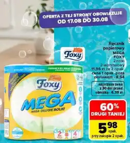 Carrefour Ręcznik papierowy MEGA FOXY oferta