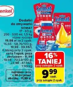 Carrefour Dodatki do zmywarki SOMAT oferta