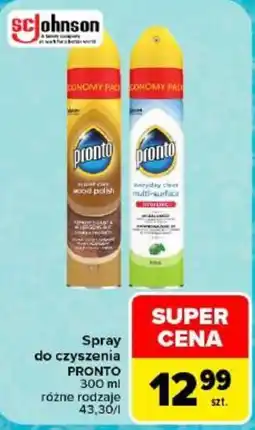 Carrefour Spray do czyszenia PRONTO oferta