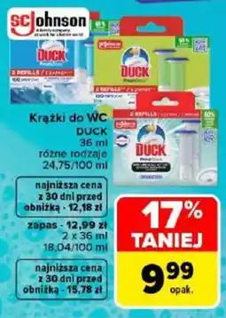 Carrefour Krążki do WC DUCK oferta