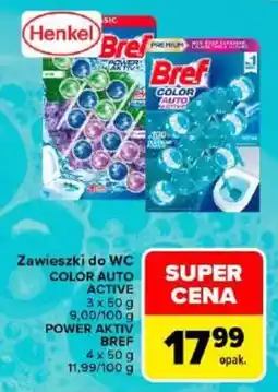 Carrefour Zawieszki do WC COLOR AUTO ACTIVE oferta