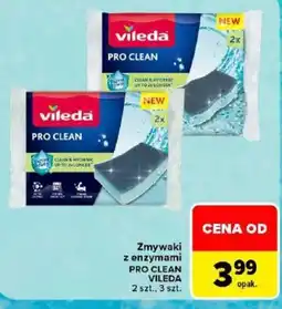 Carrefour Zmywaki z enzymami PRO CLEAN VILEDA oferta