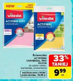 Carrefour Ściereczka ACTIFIBRE UNIVERSAL, PRO VILEDA oferta