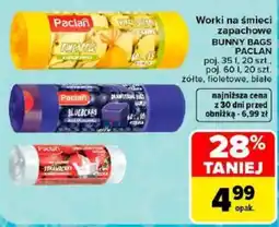 Carrefour Worki na śmieci zapachowe BUNNY BAGS PACLAN oferta