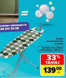 Carrefour Deska do prasowania ATHENA oferta