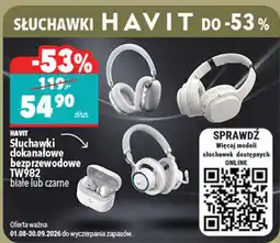 Biedronka Słuchawki bezprzewodowe Havit TW982 oferta