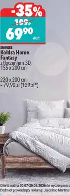 Biedronka Kołdra Home Fantasy oferta