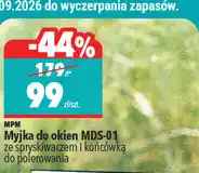 Biedronka MPM Myjka do okien MDS-01 ze spryskiwaczem i końcówką do polerowania oferta