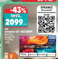 Biedronka Telewizor 65 CHIQ M65QN9V oferta