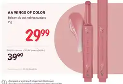 Rossmann Balsam do ust AA Wings of Color nabłyszczający oferta