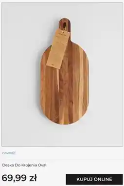 Home&You Deska do krojenia Oval Nature Line home & you oferta