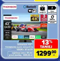 Carrefour Telewizor Thomson Qled 43QG7C14 oferta